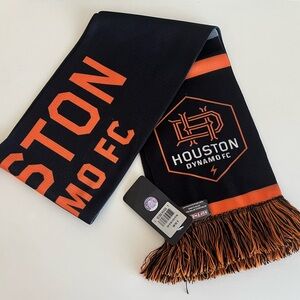 Texas Houston Dynamo Dash MLS Soccer Football Futbol Adidas Scarf NWT